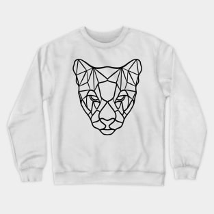 Line Art Wolf Crewneck Sweatshirt